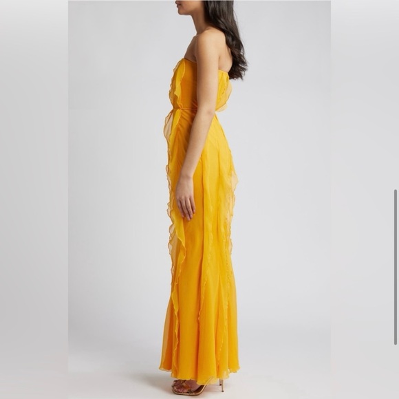 ASOS Yellow Tube Dress - Picture 3 of 8
